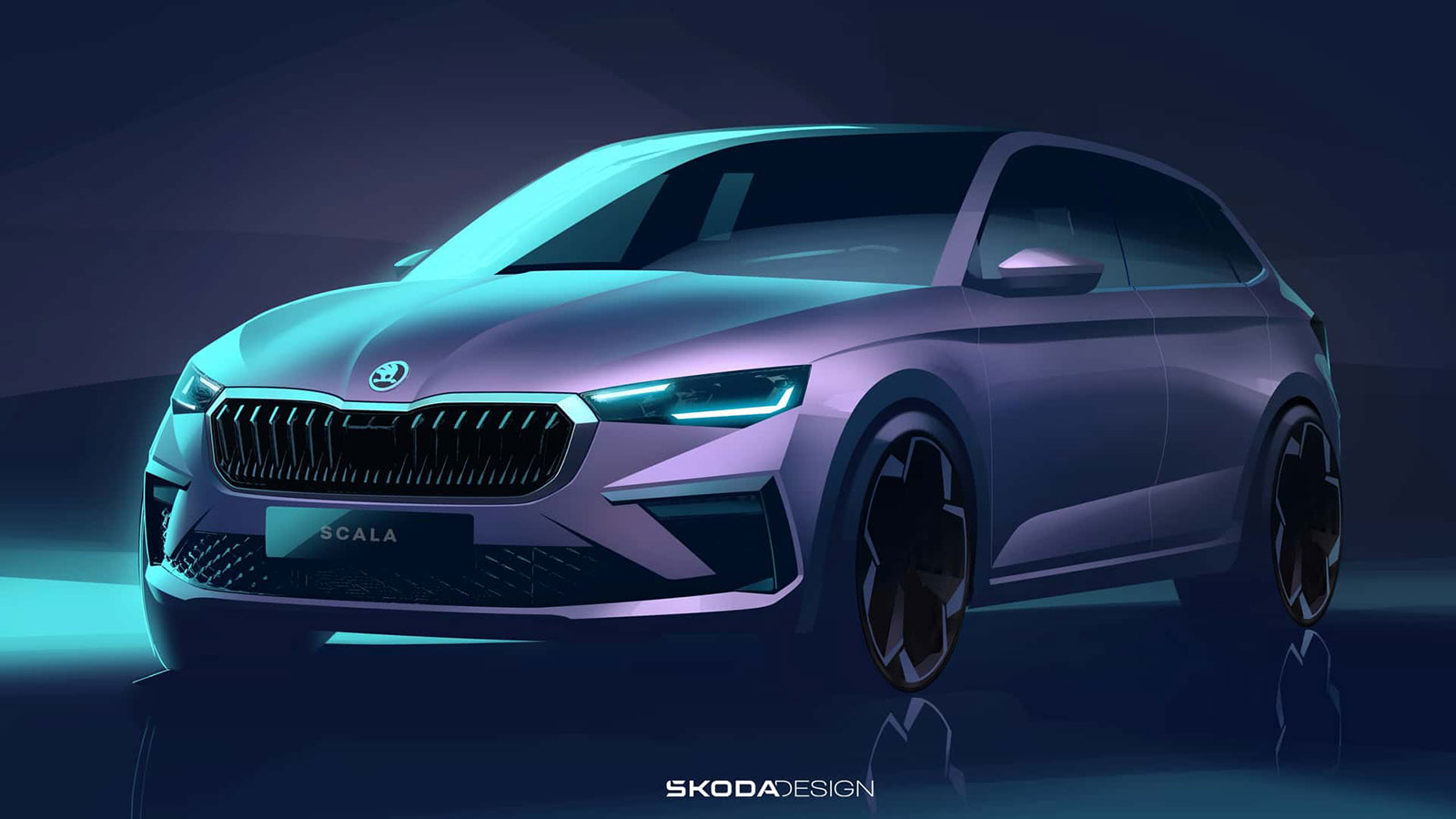 Skoda: Εξοπλίζει τα ανανεωμένα Scala και Kamiq με προβολείς Matrix LED